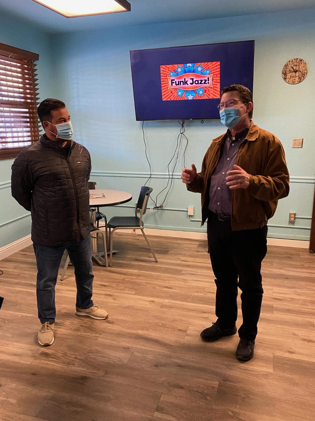 Carlos Villapudua and Michael Fields