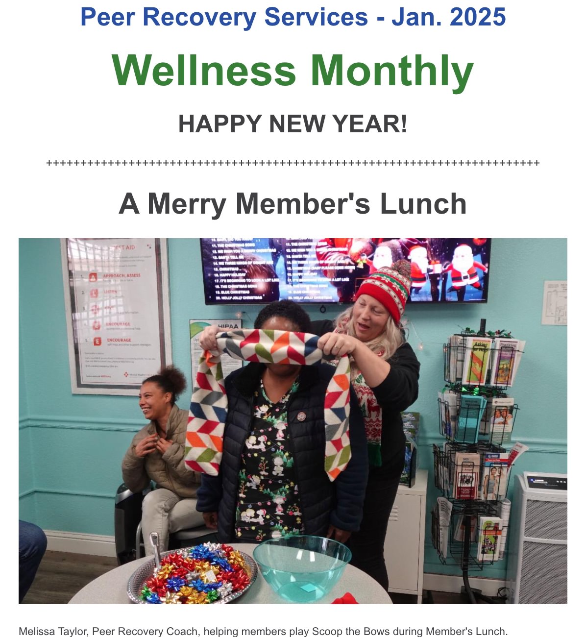 January 2025 Newsletter