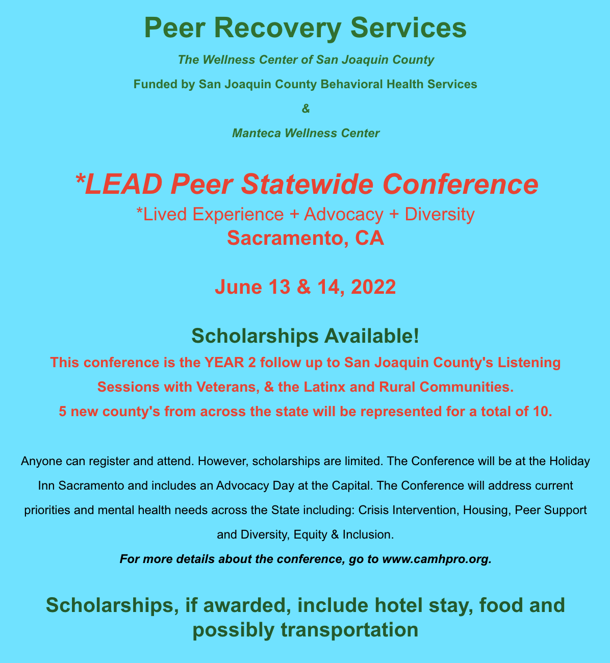 LEAD Summit Scholarship Info